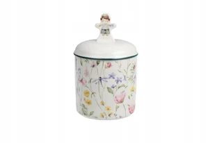 POJEMNIK ceramiczny SŁOIK do przechowywania PANI KWIATEK 750 ml - Pojemniki kuchenne - miniaturka - grafika 1