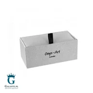 Spinki do mankietów i krawatów - Onyx-Art Spinki do mankietów Nieskończoność KC-1156 KC-1156/100 - miniaturka - grafika 1
