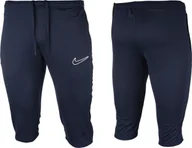 Spodnie sportowe męskie - Nike Spodnie męskie Nike NK Df Academy 23 3/4 granatowe DR1365 451 XL - miniaturka - grafika 1