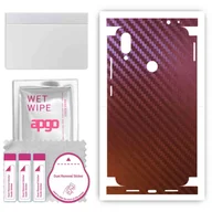 Szkła hartowane na telefon - Folia naklejka skórka strukturalna na TYŁ+BOKI do Xiaomi Redmi Note 7 -  Carbon Kameleon CAKA5 - apgo SKINS - miniaturka - grafika 1