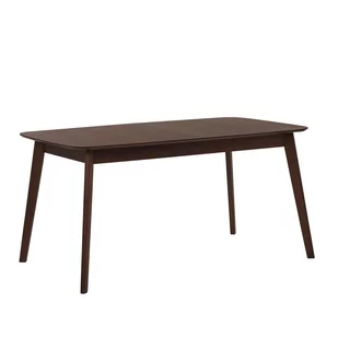 Beliani Stół do jadalni 150 x 90 cm ciemne drewno MADOX 23345 - Stoły - miniaturka - grafika 1