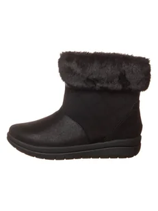 Clarks Botki "Cabrini Reef" w kolorze czarnym - Botki damskie - miniaturka - grafika 1