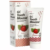 Pasty do zębów - GC Tooth Mousse, pasta do miejscowego stosowania, smak truskawkowy, bez fluoru, 35 ml - miniaturka - grafika 1