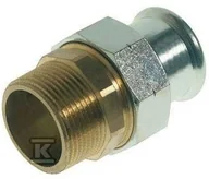 Łączniki, trójniki, kształtki - Śrubunek GZ Press 28 x R1 KAN-therm Steel Sprinkler - miniaturka - grafika 1