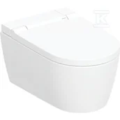 Miski WC - Urządzenie WC z funkcją higieny intymnej Geberit AquaClean Sela, wisząca miska WC: Miska ustępowa: biały / KeraTect, Panel dekoracyjny: biały - miniaturka - grafika 1