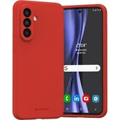 Etui i futerały do telefonów - Etui MERCURY Silicone do Samsung Galaxy A36 Czerwony - miniaturka - grafika 1