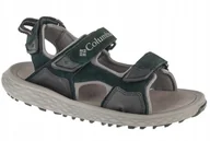 Sandały męskie - Columbia Konos Hiker 3-Strap Sandal 2121571010 Czarne 42 - miniaturka - grafika 1