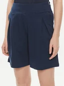 Spodenki damskie - CMP Szorty sportowe 34D5636 Granatowy Regular Fit - miniaturka - grafika 1