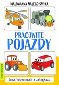 Książki edukacyjne - Malowanka Małego Smyka. Pracowite pojazdy - miniaturka - grafika 1