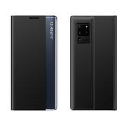 Etui i futerały do telefonów - Samsung New Sleep Case pokrowiec etui z klapką z funkcją podstawki Galaxy A52 5G / A52 4G czarny - miniaturka - grafika 1