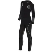 Pozostała odzież narciarska - Gatta Active, Komplet Termoaktywny Dziecięcy Thermo Basic Simon, Black/Grey - 134-140 - miniaturka - grafika 1