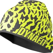 Czapki i chusty sportowe damskie - DYNAFIT Czapka Graphic Beanie Ultra Yellow - miniaturka - grafika 1