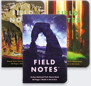 Grand Notes Field Notes Parki Narodowe USA Grand Teton - Zeszyty szkolne - miniaturka - grafika 1