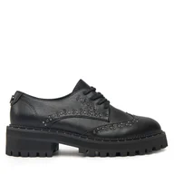 Półbuty damskie - Oxfordy TWINSET 242TGT106 Czarny - miniaturka - grafika 1