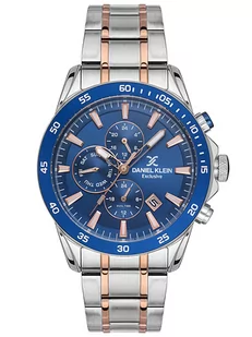 Zegarek ZEGAREK MĘSKI DANIEL KLEIN Exclusive DK.1.13529-3 + BOX - Zegarki męskie - miniaturka - grafika 1