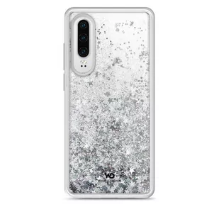 Hama White Diamonds Sparkle Case Huawei P30 Srebrne Gwiazdki - Etui i futerały do telefonów - miniaturka - grafika 1