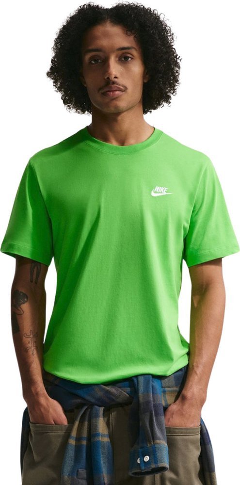 Nike Koszulka męska Nike Club Tee zielona AR4997 311 S