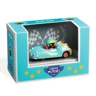 Samochody i pojazdy dla dzieci - Samochód Djeco Crazy Motors - Blue Gun - miniaturka - grafika 1