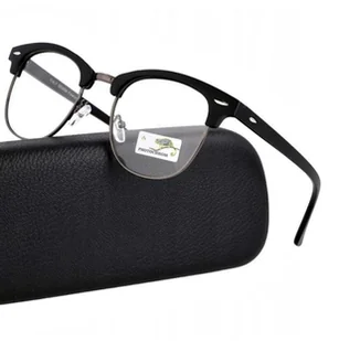 Okulary fotochromowe półramki Unisex BFP-5060 - Okulary korekcyjne, oprawki, szkła - miniaturka - grafika 1