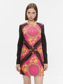 Sukienki - Versace Jeans Couture Sukienka codzienna 75HAO921 Kolorowy Regular Fit - miniaturka - grafika 1