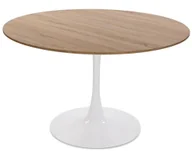 Stoły - Stoły do Jadalni Versa Lia Metal Drewno MDF 120 x 73 x 120 cm - miniaturka - grafika 1