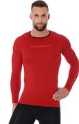 Koszulki sportowe męskie - Koszulka męska 3D Run PRO LS13000, Kolor czerwony, Rozmiar S, Brubeck - Primodo.com - miniaturka - grafika 1