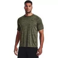 Koszulki sportowe męskie - Męska koszulka treningowa UNDER ARMOUR Tech 2.0 SS Tee - oliwkowa/khaki - miniaturka - grafika 1