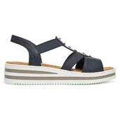 Sandały damskie - Sandały Rieker V0287-14 - miniaturka - grafika 1