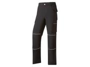 Odzież robocza - PARKSIDE PARKSIDE Męskie spodnie robocze, niewchłaniające wody (56, Czarny) - miniaturka - grafika 1