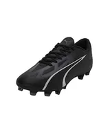 Piłka nożna - PUMA Męskie buty piłkarskie Ultra Play Fg/Ag, Puma Black asfalt, 42.5 EU - miniaturka - grafika 1