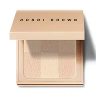 Pudry do twarzy - Bobbi Brown Nude Finish Illuminating, puder rozświetlający Bare, 6,6 g - miniaturka - grafika 1