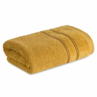 Ręczniki - Ręcznik SIBEL/06 żółty bawełna 50x90 cm - miniaturka - grafika 1