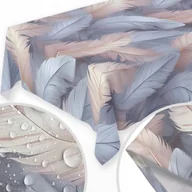 Obrusy i serwetki - OBRUS PLAMOODPORNY 140x200 GŁADKI MATOWY GRUBY 339 - miniaturka - grafika 1