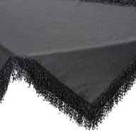 Obrusy i serwetki - Obrus EUROFIRANY Jasper 85 x 85 cm Czarny - miniaturka - grafika 1