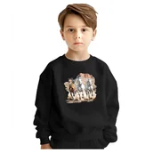 Bluzy dla dziewczynek - BLUZA DZIECIĘCA KONIE 110-116 DLA CHŁOPCA DZIEWCZYNKI - miniaturka - grafika 1