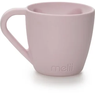 Melii Silicone Bear Mug kubek Pink 200 ml - Kubki dla dzieci - miniaturka - grafika 1