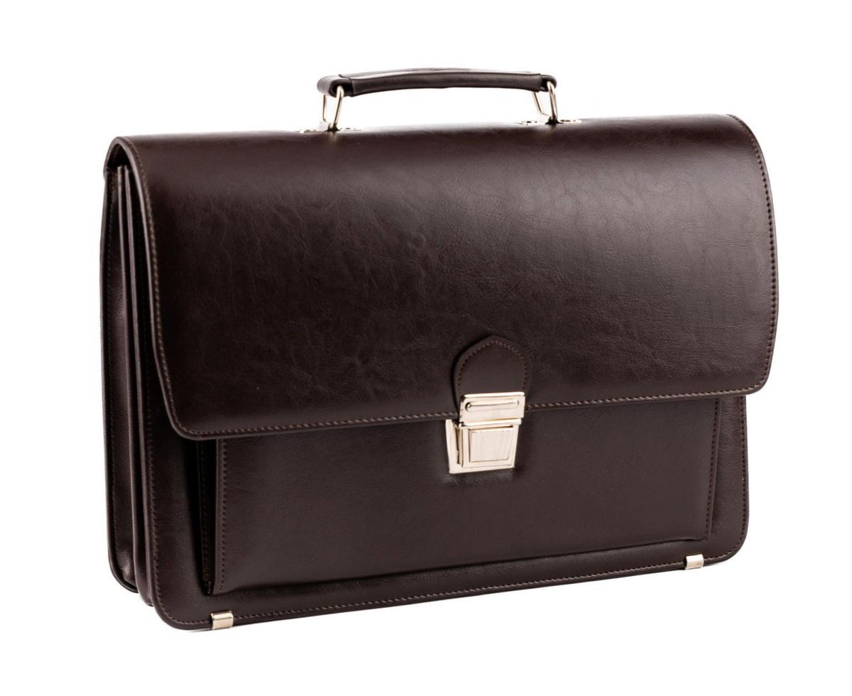 Męska aktówka Tizano T09 czekolada