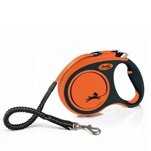Flexi Smycz Xtreme taśma pomarańczowa [rozmiar L] 5m/65kg - Smycze dla psów - miniaturka - grafika 1