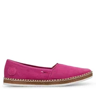 Espadryle damskie - Espadryle Rieker M2278-31 Różowy - miniaturka - grafika 1