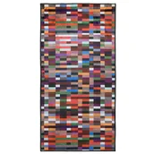 Dywany - Dywan, chodnik nowoczesny geometryczny Piksel 50x120 cm wielokolorowy - miniaturka - grafika 1