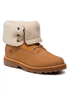 Kozaki damskie - Timberland Botki Courma Kid Shrl TB0A2NUH2311 Żółty - grafika 1