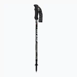 Kije trekkingowe Fizan Compact MS czarne S22 7102 59-132 cm - Kije trekkingowe - miniaturka - grafika 1
