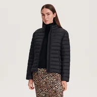 Moda i Uroda OUTLET - Reserved - Pikowana kurtka - Czarny - miniaturka - grafika 1