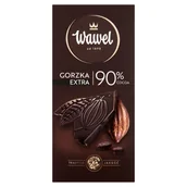 Czekolada - Wawel, czekolada gorzka premium 90% kakao, 100 g - miniaturka - grafika 1