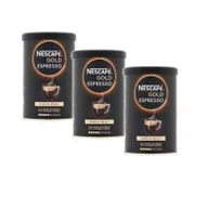 Kawa - Nescafe Gold Espresso Original Kawa rozpuszczalna Zestaw 3 x 95 g - miniaturka - grafika 1