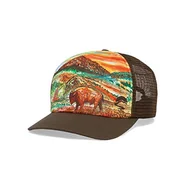 Czapki damskie - Sunday Afternoons Unisex czapka z daszkiem z serii artysty z serii Trucker Cap Bison Sunset Trucker Jeden rozmiar - miniaturka - grafika 1