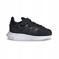 Buty dla dziewczynek - Buty dziecięce sportowe adidas Retropy F2 CF lekkie miękkie rzepy r. 23 1/2 - miniaturka - grafika 1
