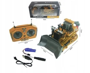 Pojazd budowlany spychacz22cm n/radio H13522 43082 - Samochody i pojazdy dla dzieci - miniaturka - grafika 1