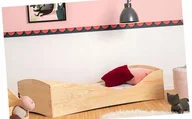 Łóżka dla dzieci i młodzieży - Drewniane łóżko młodzieżowe F9-K17 - miniaturka - grafika 1