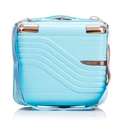 Kosmetyczki, organizery i kuferki - Kuferek Semi Line T5811-2 Błękitny - miniaturka - grafika 1